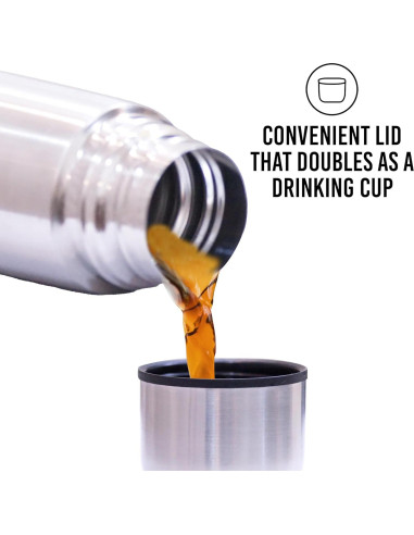 Termo de Café Fijoo CM100 Acero Inoxidable 500ml Aislado