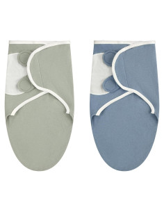 Envoltura para Bebés Prematuros VitalCozy 2 Pcs Algodón Ajustable