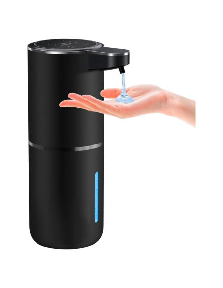 Dispensador Automático de Jabón Líquido Sylfu Negro 380ml