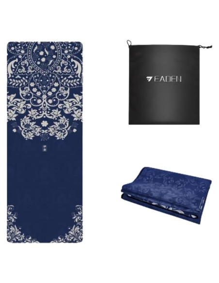 Esterilla de Yoga Plegable IEADEN Ecológica Antideslizante 182.88x66.04cm