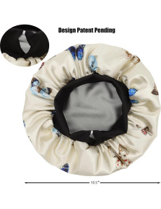 Gorro de satén para niños SENGTERM doble capa hipoalergénico 2