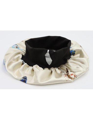 Gorro de satén para niños SENGTERM doble capa hipoalergénico