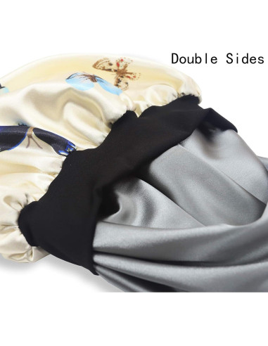 Gorro de satén para niños SENGTERM doble capa hipoalergénico