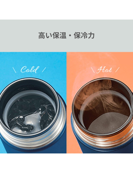 Botella de Agua Zojirushi SM-JF 480 ml Acero Inoxidable Blanca