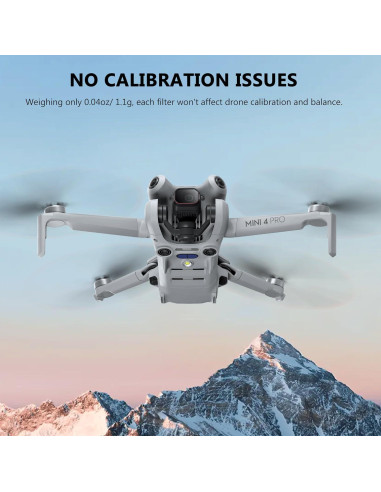 Filtros STARTRC para DJI Mini 4 Pro - Paquete de 6 ND8 ND16 ND32 UV CPL