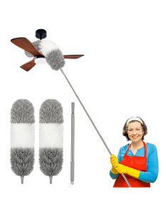 Duster Extensible ROLYTA con 2 Cabezas Microfibra 84-249 cm