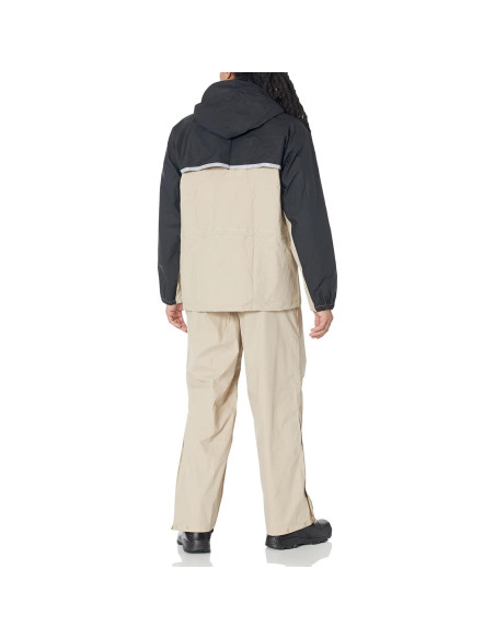 Traje de Lluvia Coleman 20mm PVC/Nylon Unisex 2XL Negro/Tan