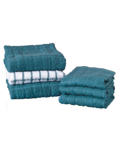 Juego de Toallas de Cocina Ritz Premium 6 Piezas Algodón 100%