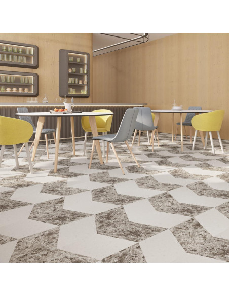 Losas de Vinilo Lucida Surfaces | 26 Losas Rombo 1.4 m