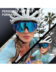 Gafas de sol KAPVOE K9023 polarizadas para ciclismo MTB 2