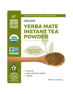 Yerba Mate Instantánea Orgánica Super Good 113g - Sin Gluten, Vegano 2