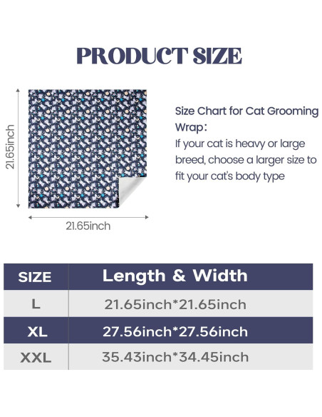 Envoltura para Gatos Poochies Sprouts Grande hasta 2.72kg