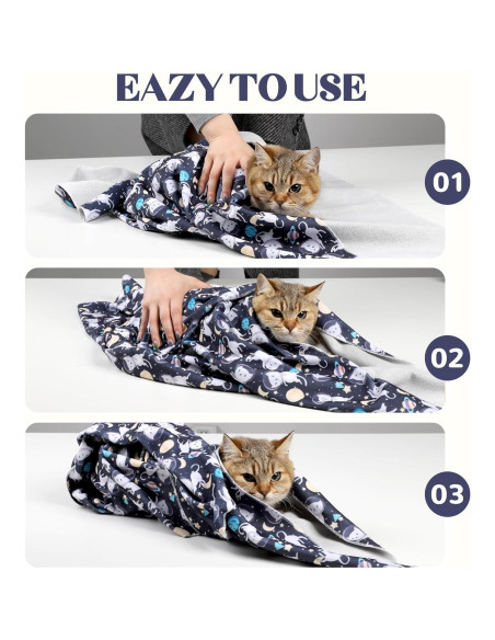 Envoltura para Gatos Poochies Sprouts Grande hasta 2.72kg