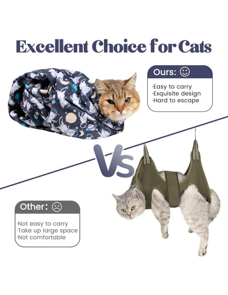 Envoltura para Gatos Poochies Sprouts Grande hasta 2.72kg