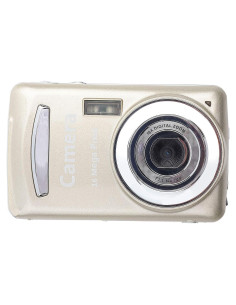 Cámara Digital Compacta Tiiyee RM 5MP 16X Zoom 720P Dorada