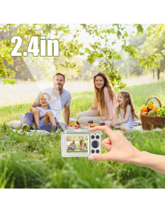 Cámara Digital Compacta Tiiyee RM 5MP 16X Zoom 720P Dorada 2