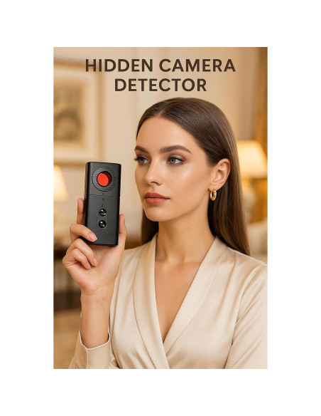 Detector de Cámaras Ocultas Techoln T3 - Seguridad para Viajes