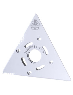 Base de precisión para router Dewalt DWP611/ DCW600/ PC450 7"