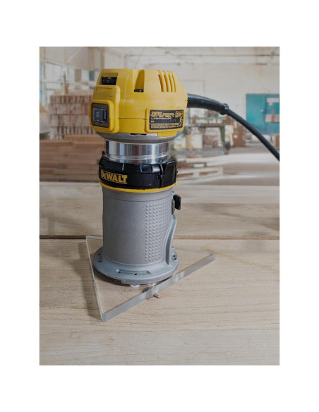 Base de precisión para router Dewalt DWP611/ DCW600/ PC450 7"