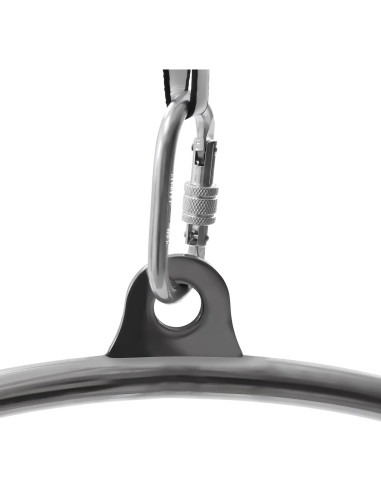 Aro Aéreo Lyra Upyouths 80cm Acero Inoxidable 115kg Yoga