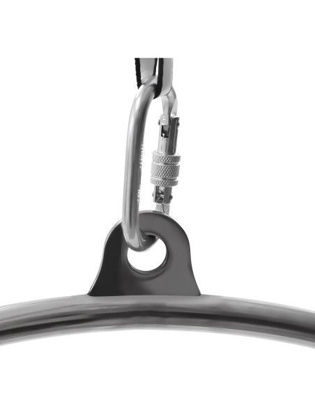 Aro Aéreo Lyra Upyouths 80cm Acero Inoxidable 115kg Yoga