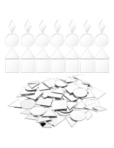 120 Espejos Mini Autoadhesivos DIVINA VITAE para Manualidades