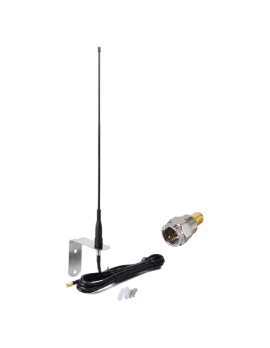 Antena Externa 433Mhz UAYESOK con Soporte y Cable 3M