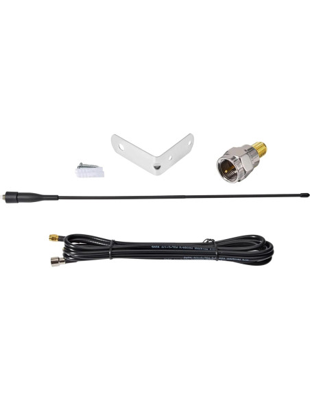 Antena Externa 433Mhz UAYESOK con Soporte y Cable 3M