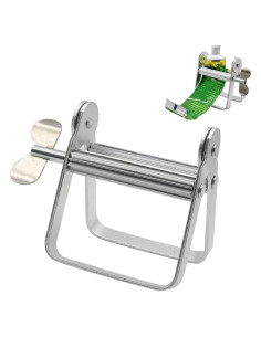 Exprimidor de Pasta de Dientes Beufee 2 Pcs Acero Inoxidable