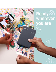 Impresora de Fotos Compacta Canon SELPHY QX20 Gris 300 dpi 2