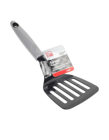 Espátula Corta de Nylon Chef Craft 26.67 cm Gris Resistente