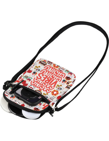 Bolsa Cruzada MEIKIUP Vibes Casino 14.8x21cm Regalo Original