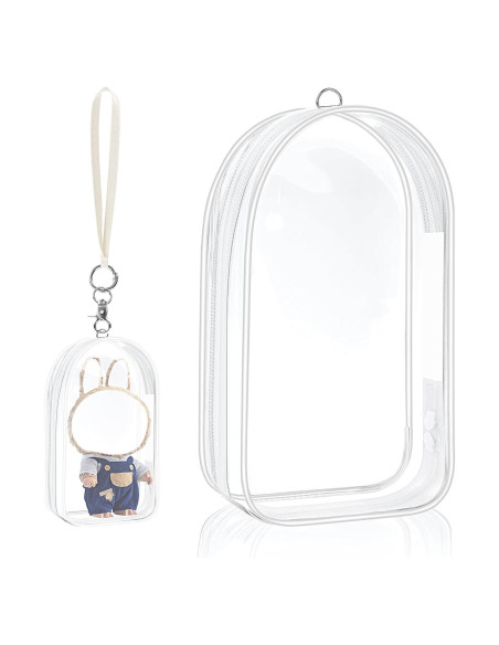 Funda Protectora Transparente Playexen para Muñecas 18.5 cm