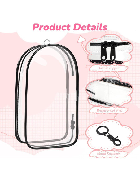 Funda Protectora Transparente Playexen para Muñecas 18.5 cm