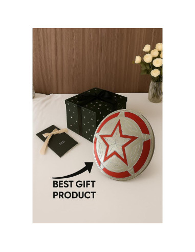 Escudo Cinemático Guardian Rojo Safa 55.88 cm Cosplay LARP