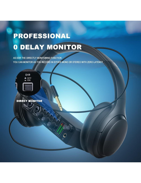 Interfaz de Audio USB BOMGE U204 2x2 para PC y Mac 32Bit/192kHz