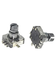 5 Piezas Interruptor Codificador Rotativo EC11 5Pin SMD 10mm