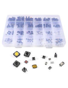 Kit de 250 Interruptores Táctiles Micro Momentáneo Diitao