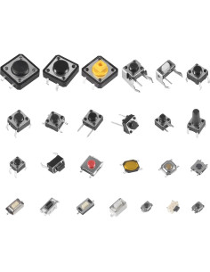 Kit de 250 Interruptores Táctiles Micro Momentáneo Diitao 2