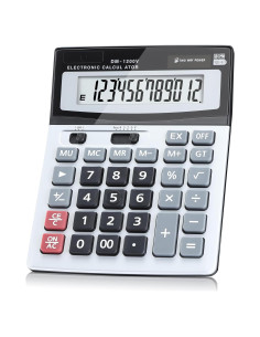 Calculadora de Escritorio Kurulo 12 Dígitos Pantalla Grande