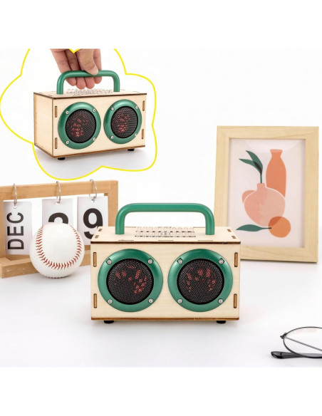 Kit de Altavoz Bluetooth DIY Swhmc - Proyectos STEM para Niños