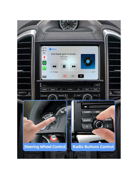 Módulo ISUDAR PCM 3.1 Carplay Inalámbrico para Porsche