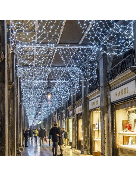 Luces de Cuerda LED MAGGIFT 304, 2.97x2.97m, Blanco Frío