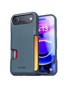 Funda Cartera Encased para iPhone Air - TPU Azul, 1-3 Tarjetas
