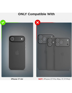 Funda Cartera Encased para iPhone Air - TPU Azul, 1-3 Tarjetas 2