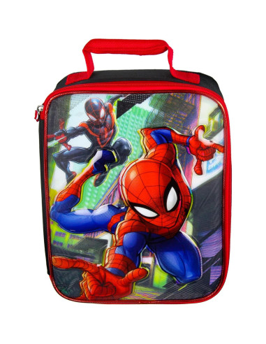 Bolsa de Almuerzo Aislada Bioworld Spider-Man y Miles Morales