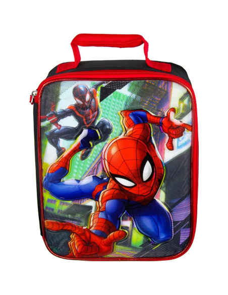 Bolsa de Almuerzo Aislada Bioworld Spider-Man y Miles Morales