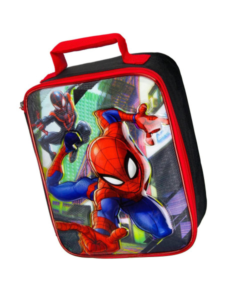 Bolsa de Almuerzo Aislada Bioworld Spider-Man y Miles Morales