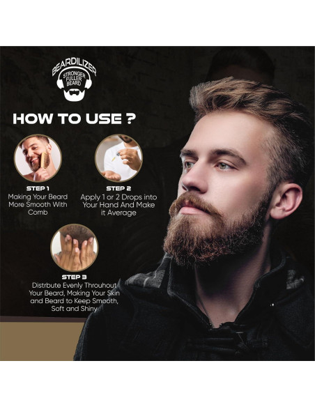 Aceite para Barba Beardilizer Noches de Lavanda 29.6 ml