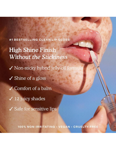 Brillo de Labios Lechoso Tower 28 + Gel Limpiador SOS 150 ML